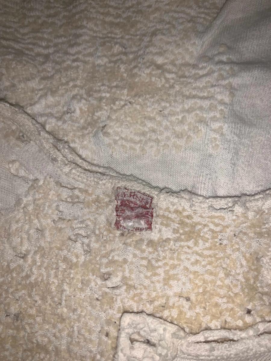 Antique Undershirt with Intricate Wool Darns  product image