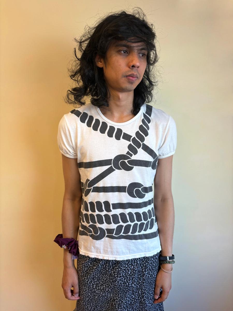 1998 Vivienne Westwood Rope Print T-shirt product image