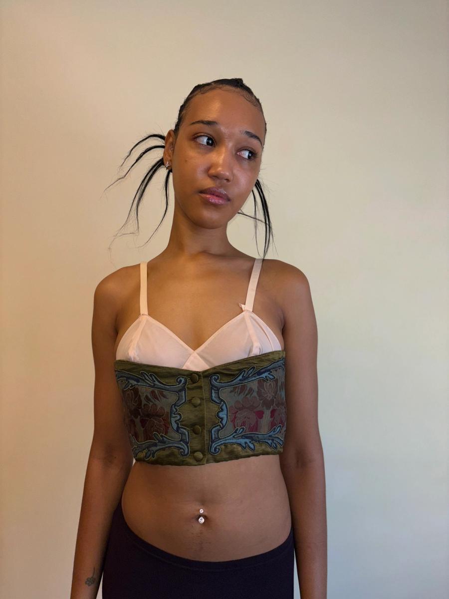 1990 Romeo Gigli Brocade Bandeau product image