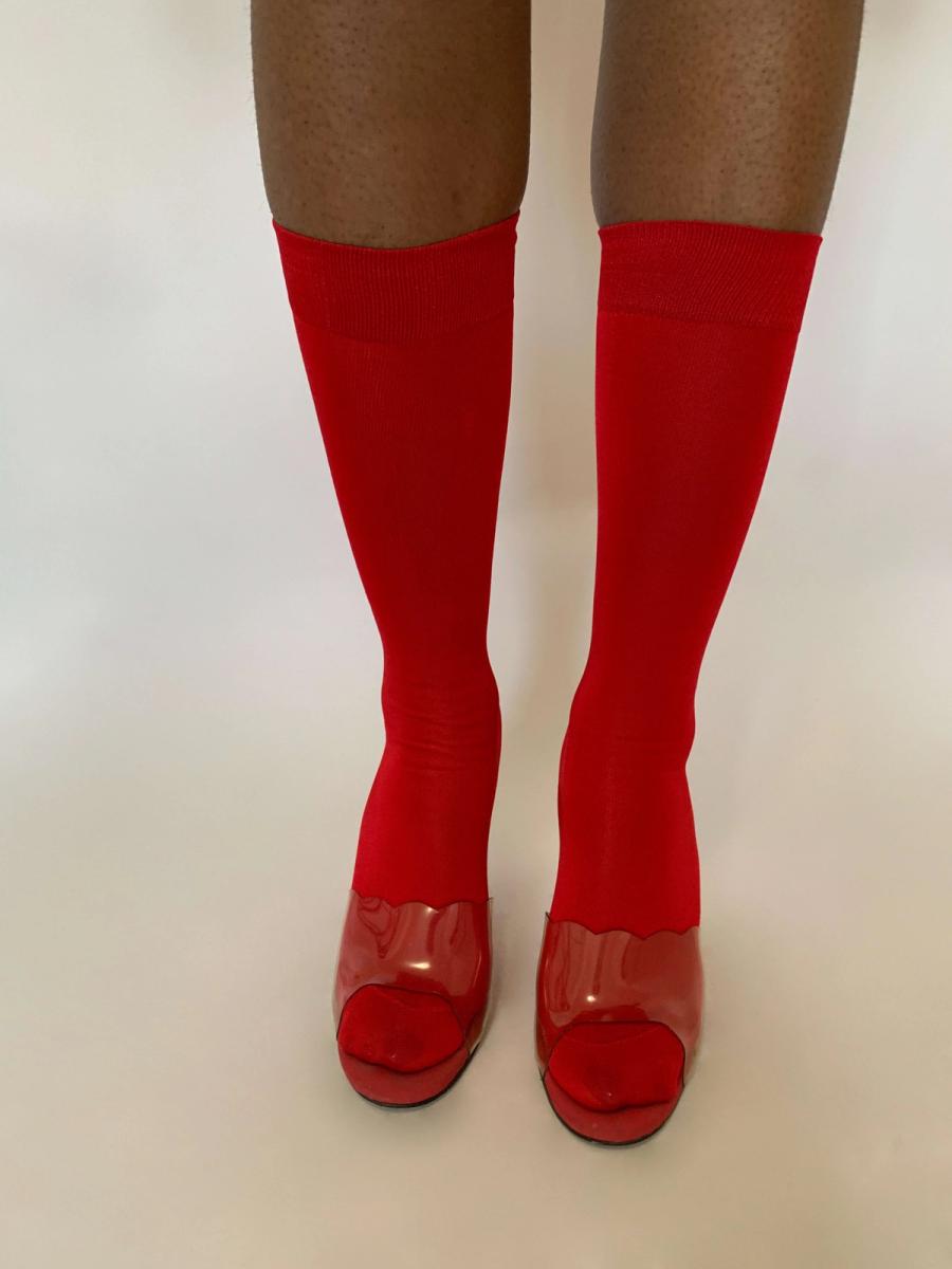 Obscure Desire of Bourgeoisie Red Socks product image