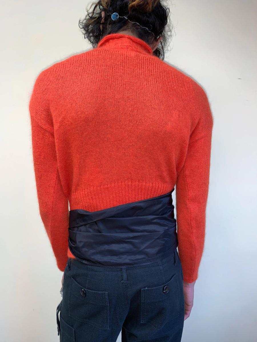 80s Iceberg Cartoon Dog Sweater With Sash product image