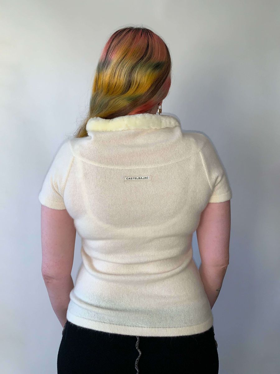 Castelbajac Fur Collar Sweater product image