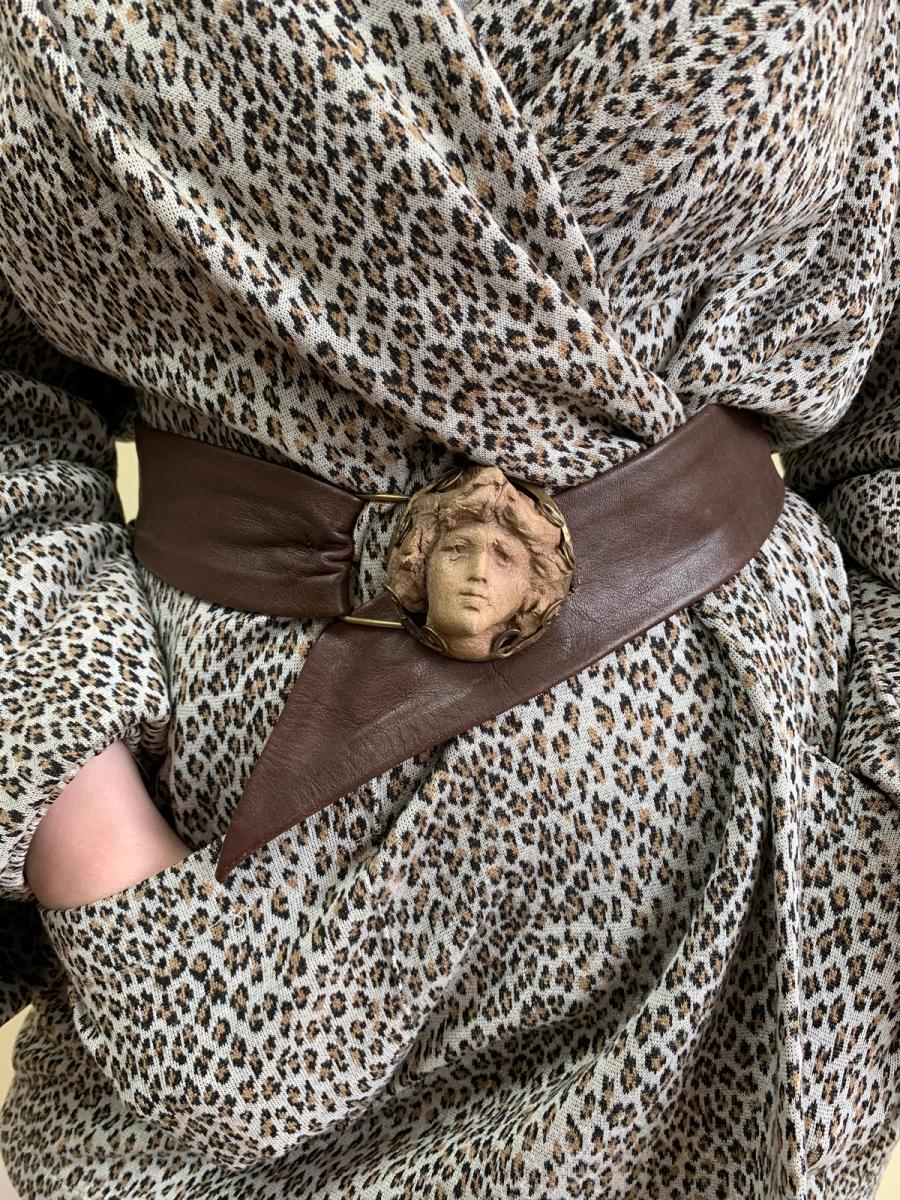 Vintage Sculpted Face Belt product image