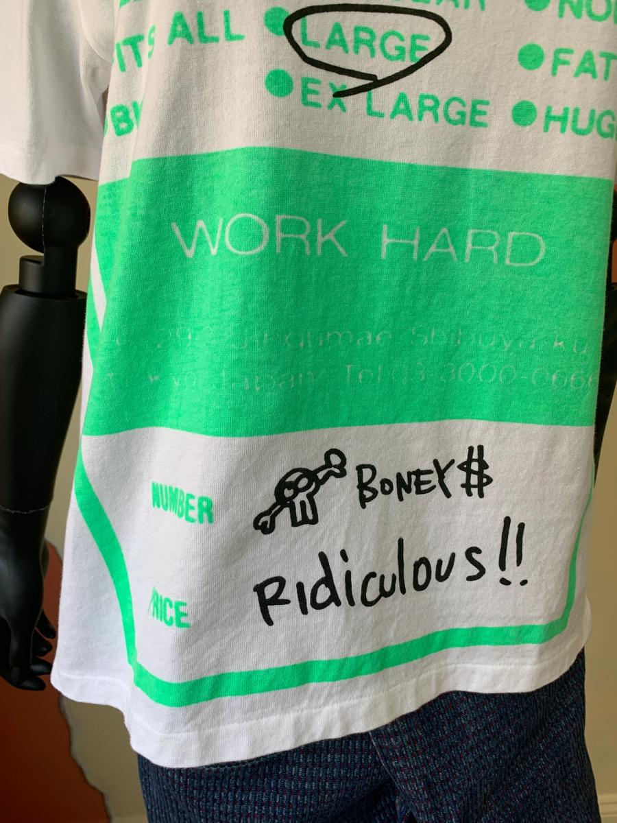 Obscure Desire of Bourgeoisie 'Work Hard' T-shirt product image