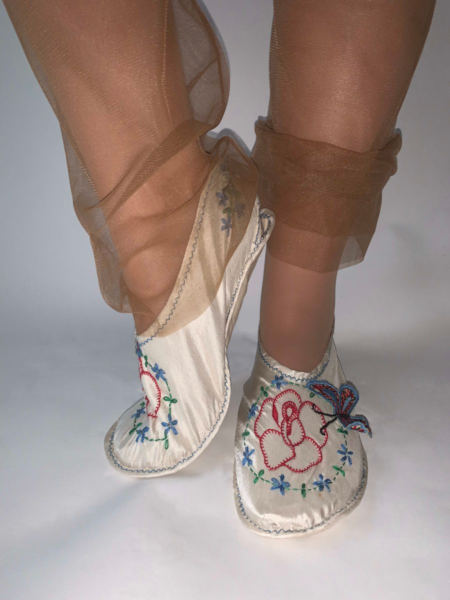 Antique Embroidered Slippers  product image