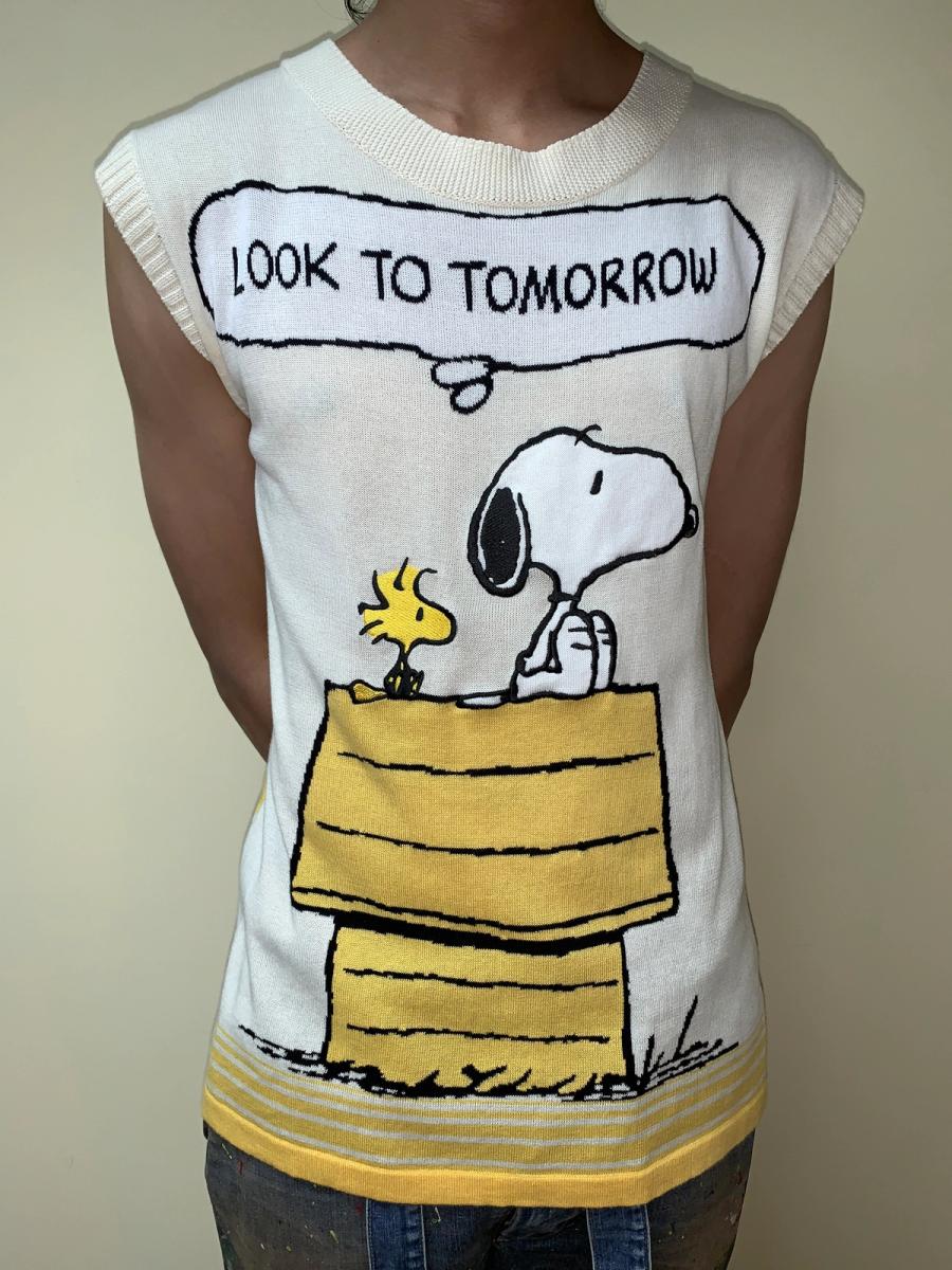 Castelbajac Snoopy "Look to Tomorrow" Knit Tunic product image