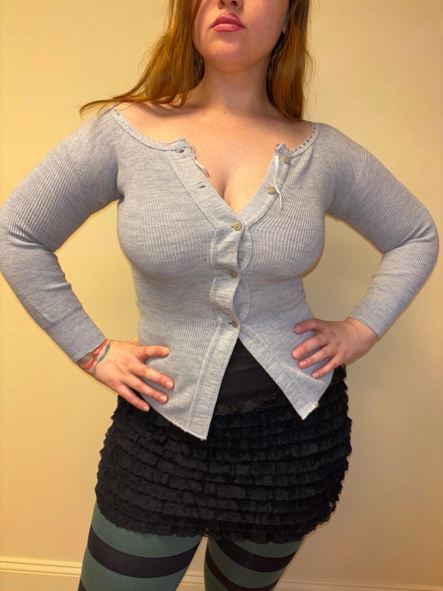 30s or 40s Baby Blue Cardigan product image