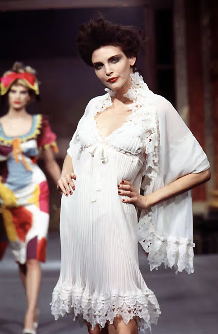 1996 Vivienne Westwood Crochet Sheer Blouse product image
