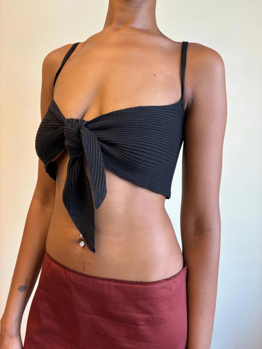 Vintage Jean-Paul Gaultier Tie Top