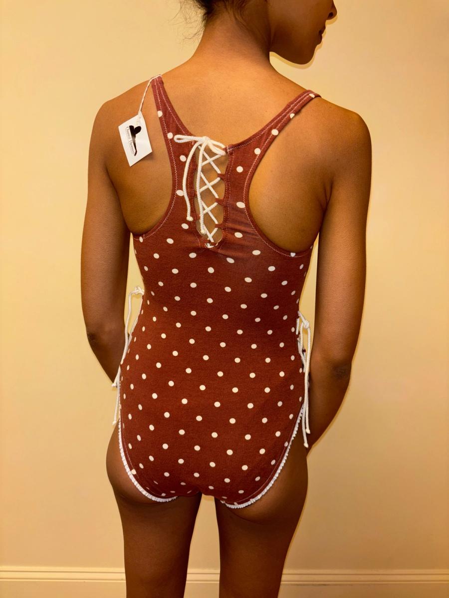 Vintage Chantal Thomass Polka Dot Leotard product image