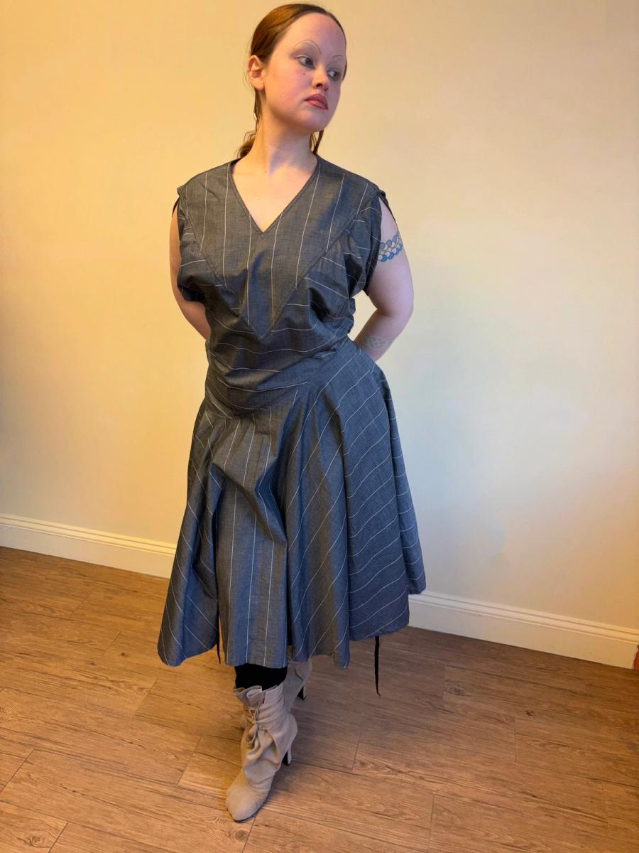 80s Takezo Asymmetrical Summer Dress  product image