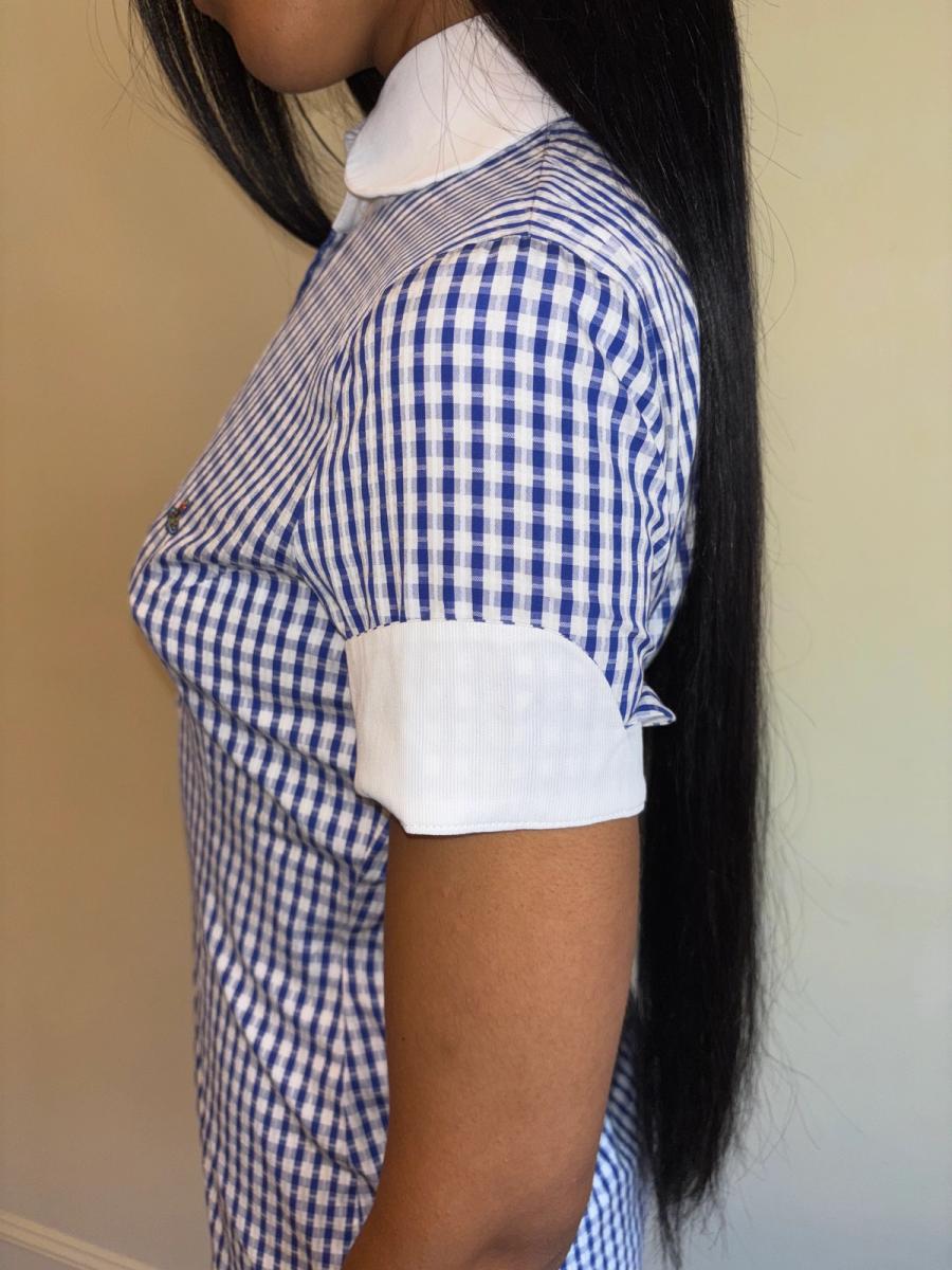 90s Vivienne Westwood Checked Dress with Hi-Collar product image