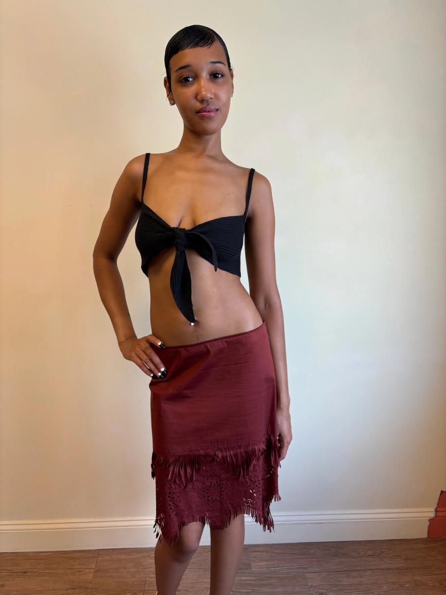 Vintage Jean-Paul Gaultier Tie Top product image