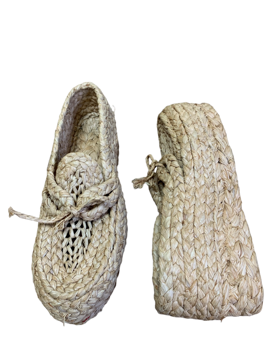1930/40s French Raffia Platforms product image