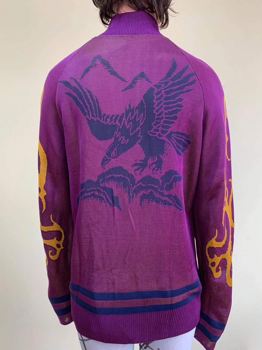 Freak of Psycho Tattoo and Bird Knit Sweater product image