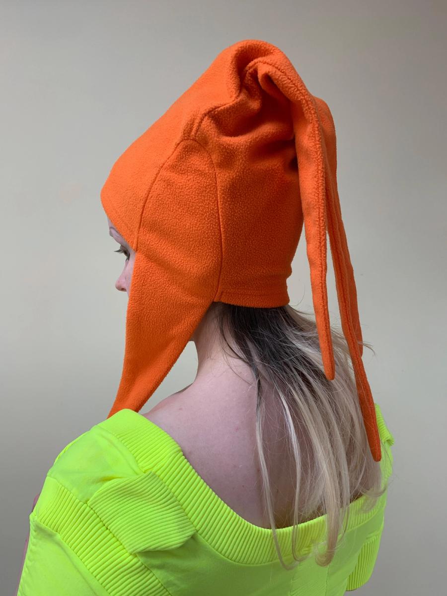 Fötus Orange Fleece Spike Hat product image