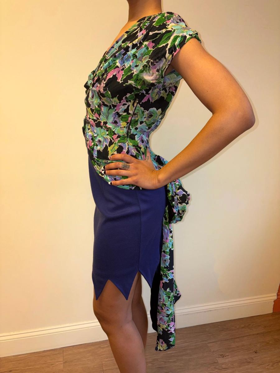 1940s Floral Bustle Top product image