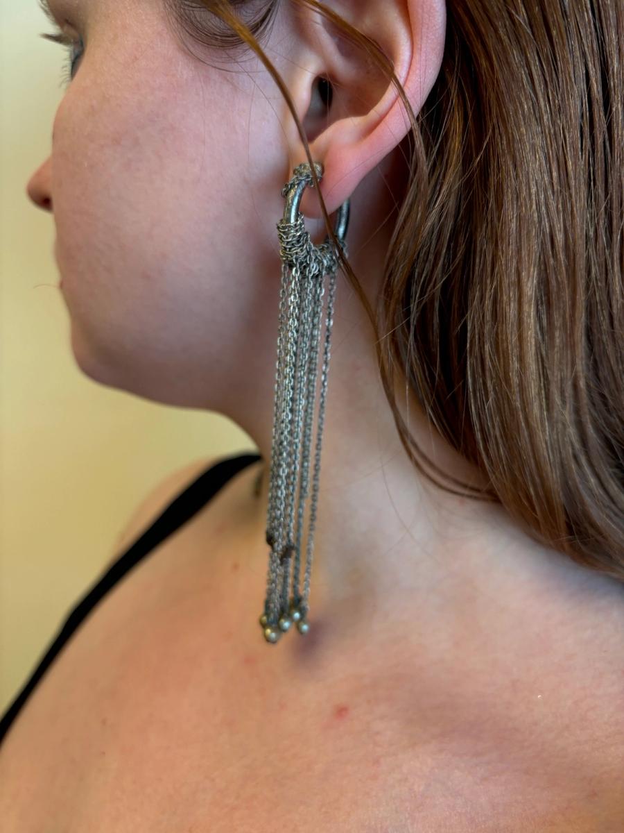 Vivienne Westwood FW 1997 Runway Chain Earrings product image