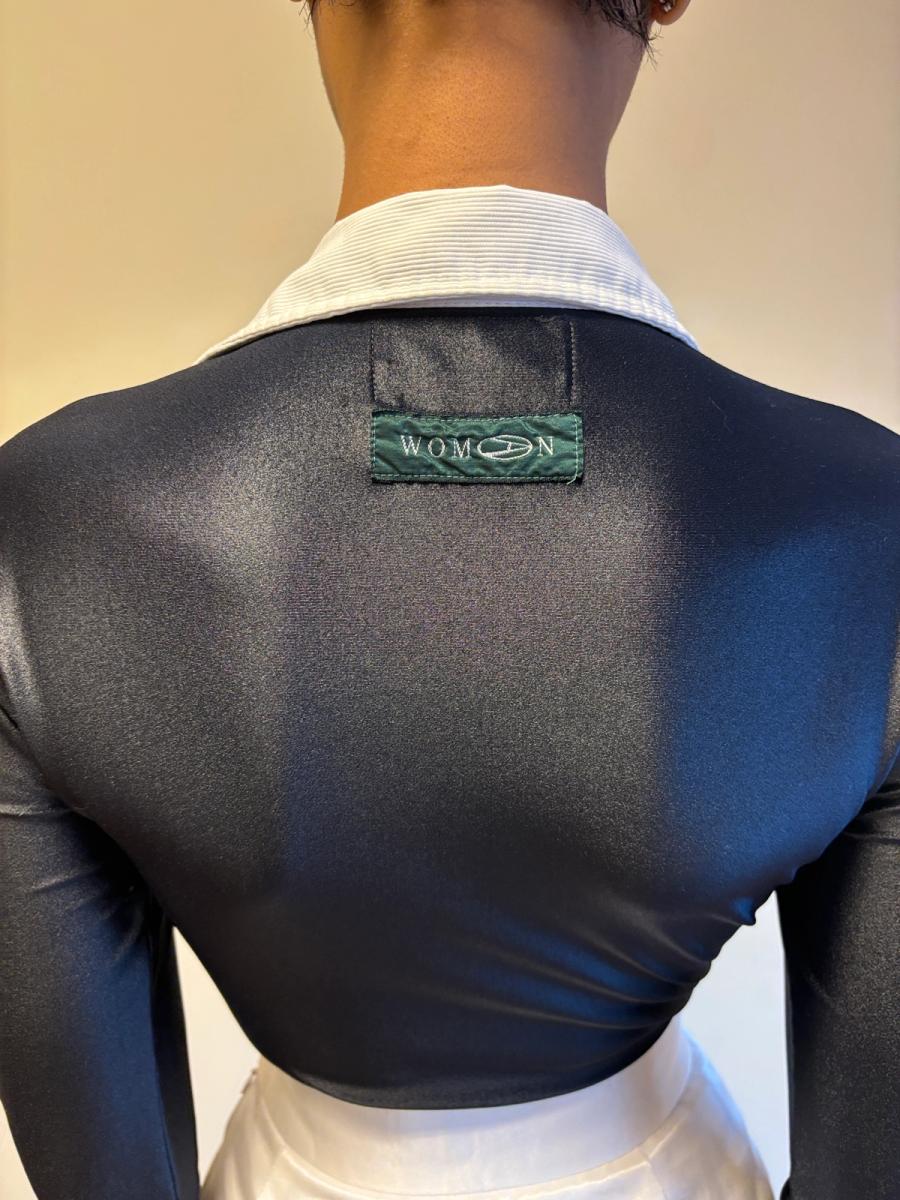 80s "Destroy" by John Richmond Suit Illusion Leotard product image