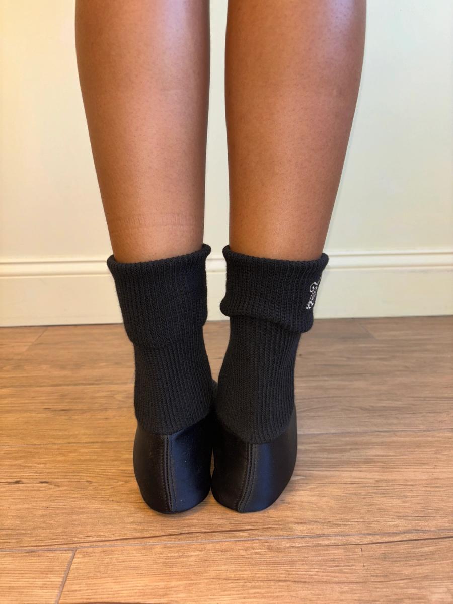 80s Chantal Thomass Built-in Sock Ballet Flats product image