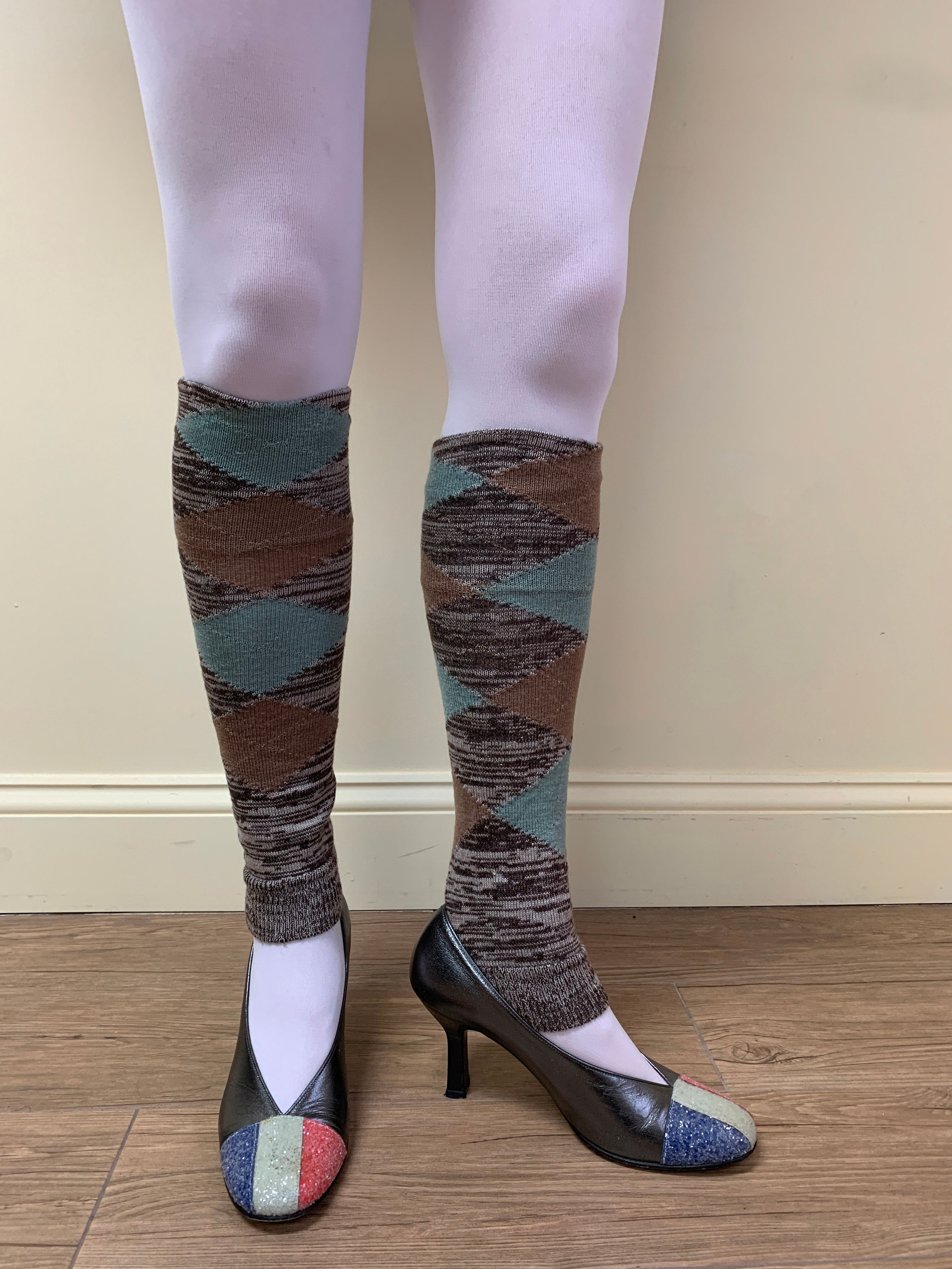 Fall 1994 Vivienne Westwood Argyle Legwarmers