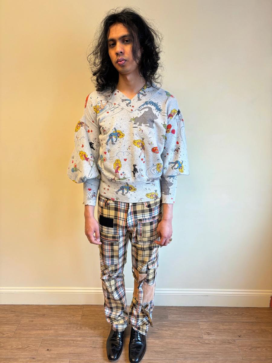 Autumn Winter 2003-2004 Bernhard Willhelm Bimbo Sweatshirt Top product image