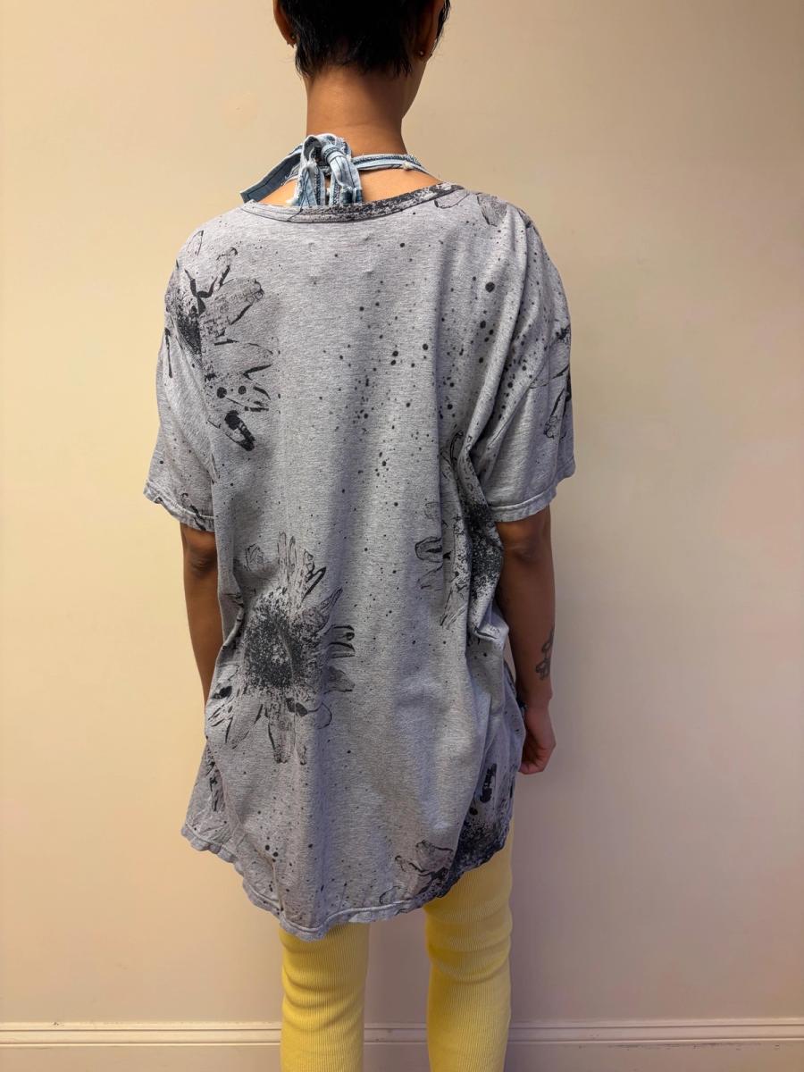 Nozomi Ishiguro Shredded Flower Tunic product image