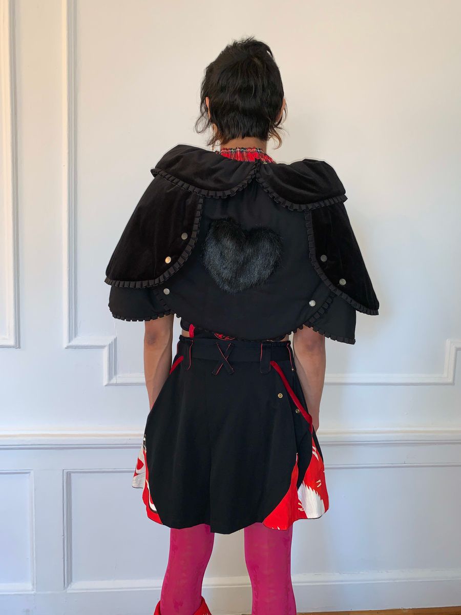 Takuya Angel 'Mononoke Heart' Cape / Mini Skirt product image