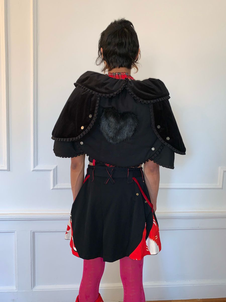 Takuya Angel 'Mononoke Heart' Cape / Mini Skirt  product image