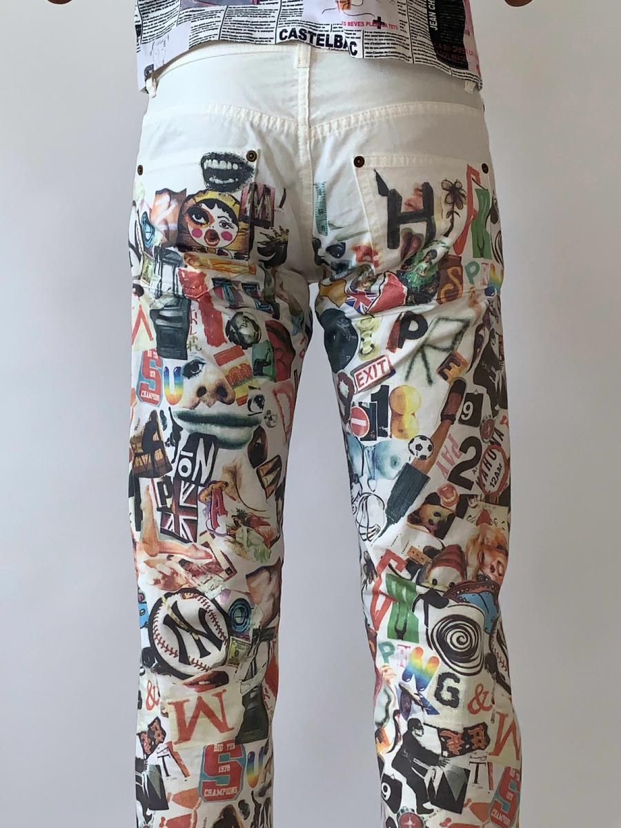 Nozomi Ishiguro Collage Jeans product image