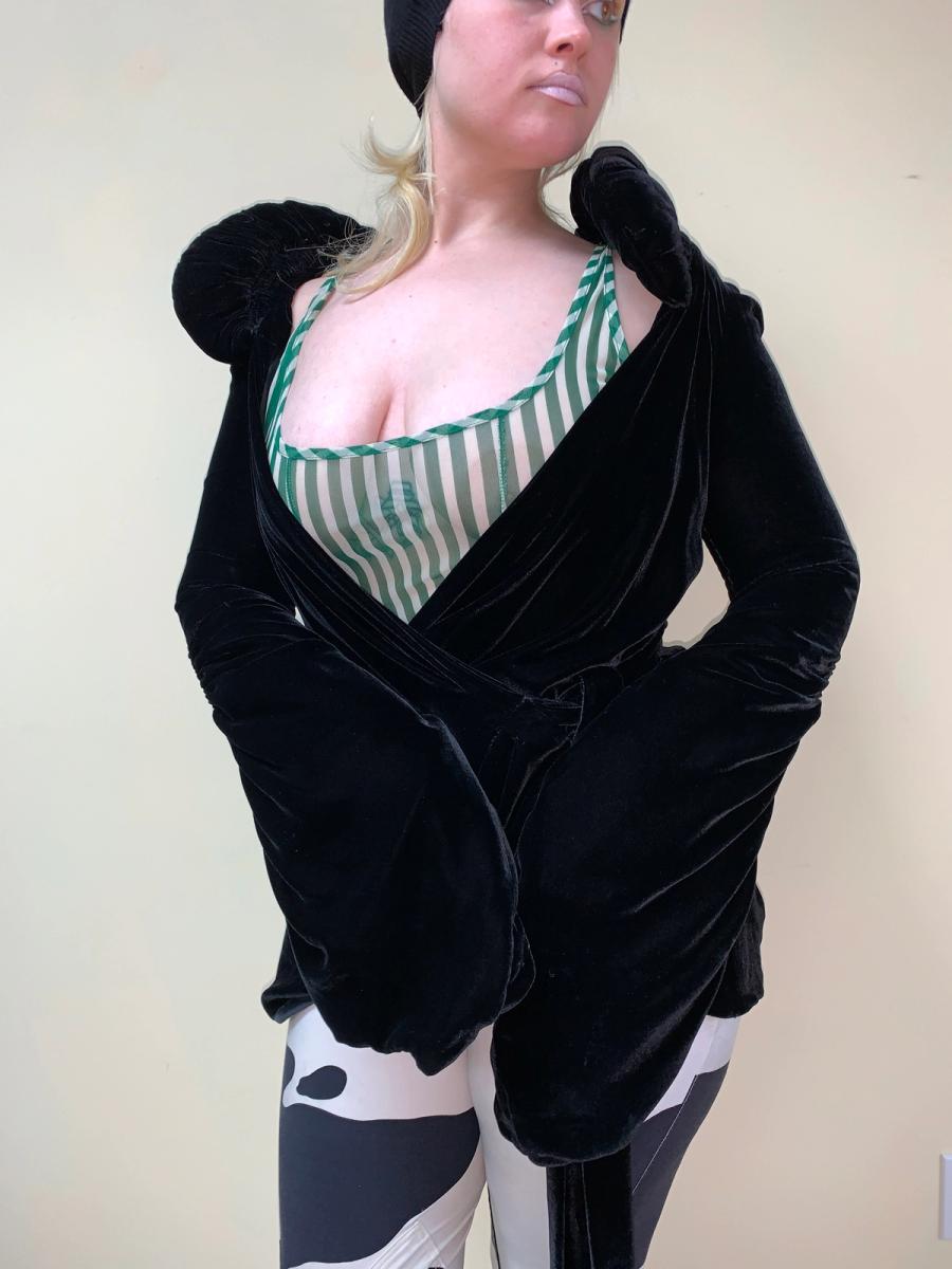 Rare A/W 1993 Norma Kamali Opera Coat product image