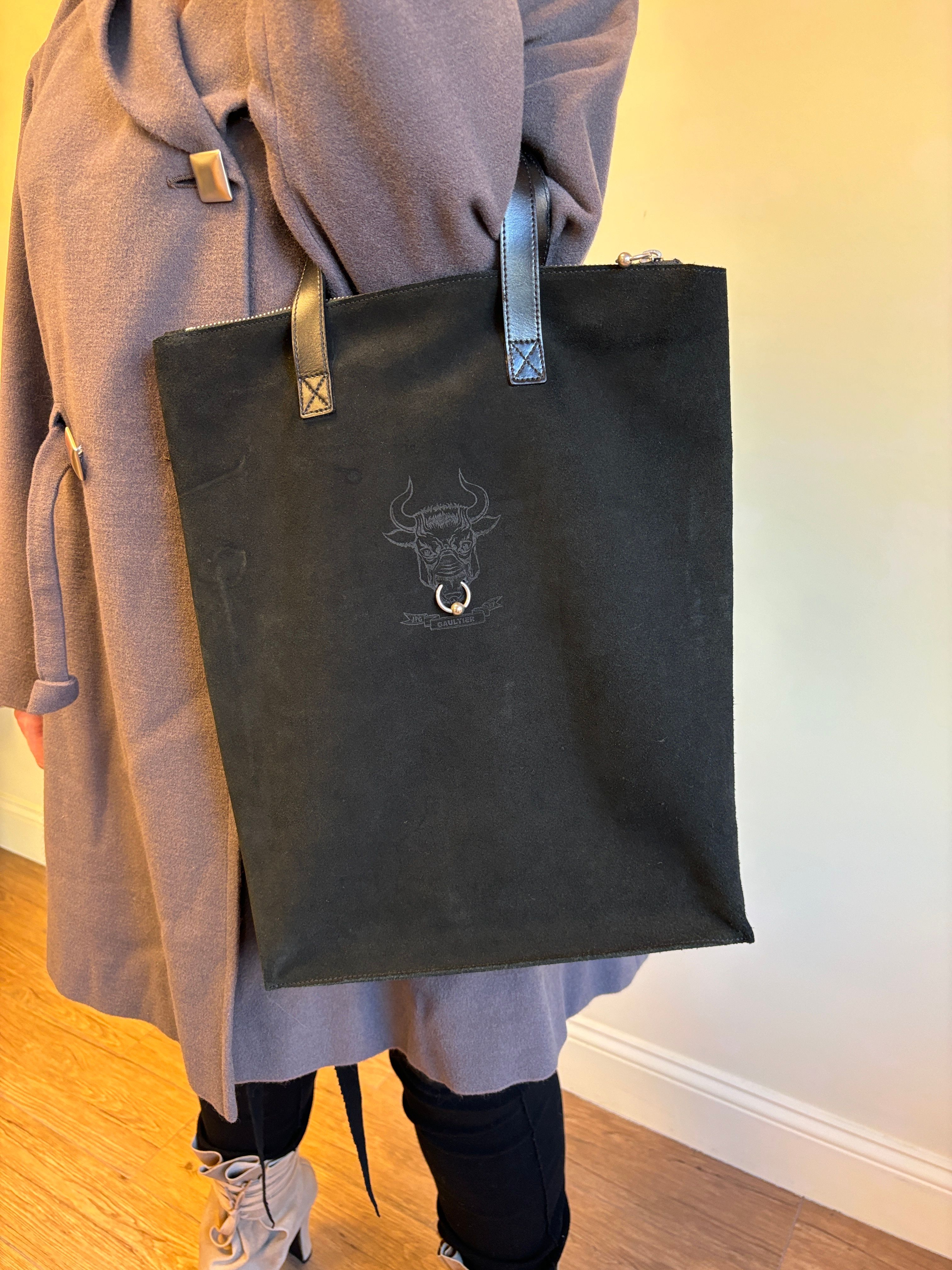 90s Jean-Paul Gaultier Pierced Bull Bag
