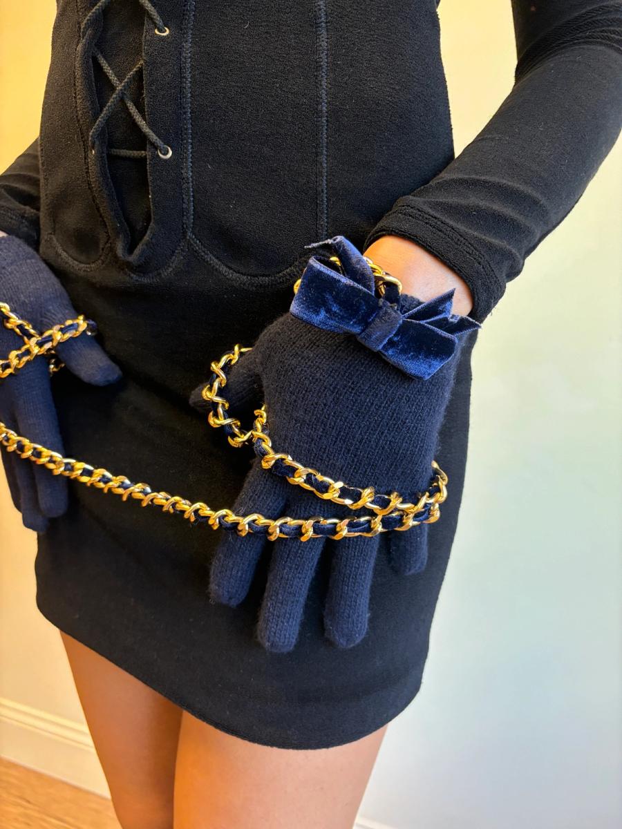 MILK Ribbon and Chain Gloves product image