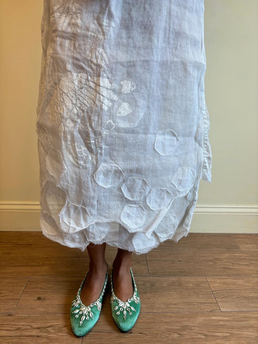 Michiko Koshino Patchwork Linen Dress product image