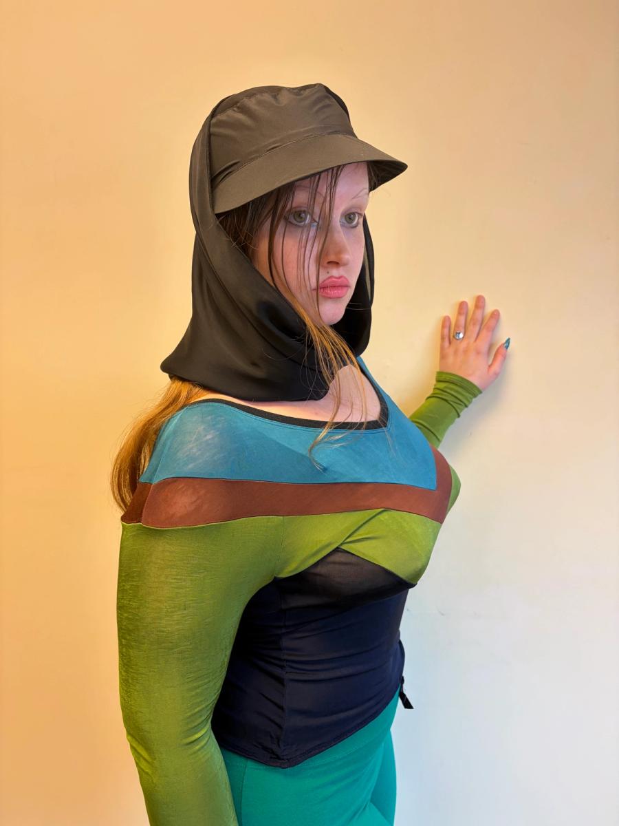 80s Junior Gaultier Chevron Jogging Top product image