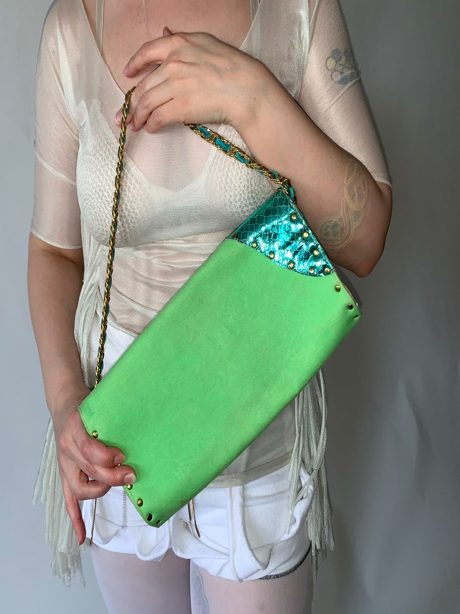 Guri Guri Assemblage Fringe Purse product image