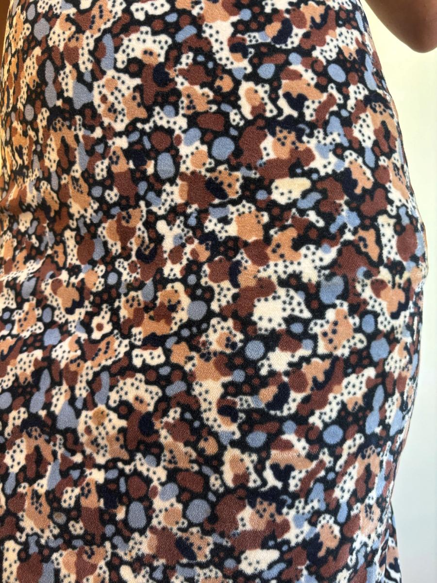 1999 Vivienne Westwood Gold Label Stretch Velour Pencil Skirt product image