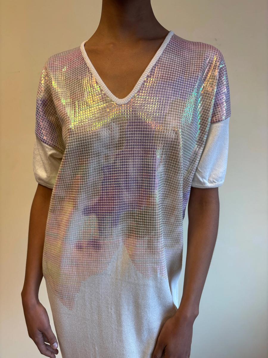 80s Krizia Iridescent Dress product image