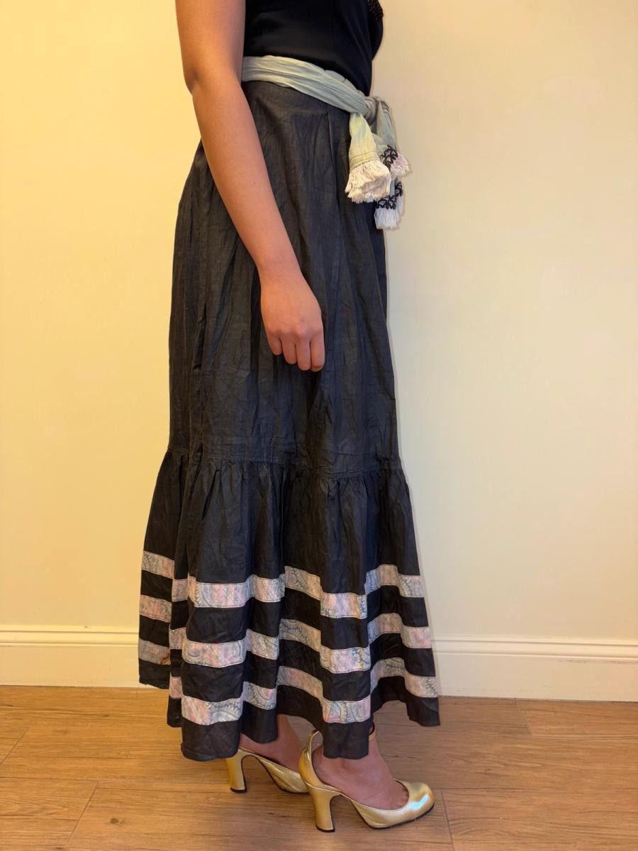 Victorian Paisley Trim Petticoat product image