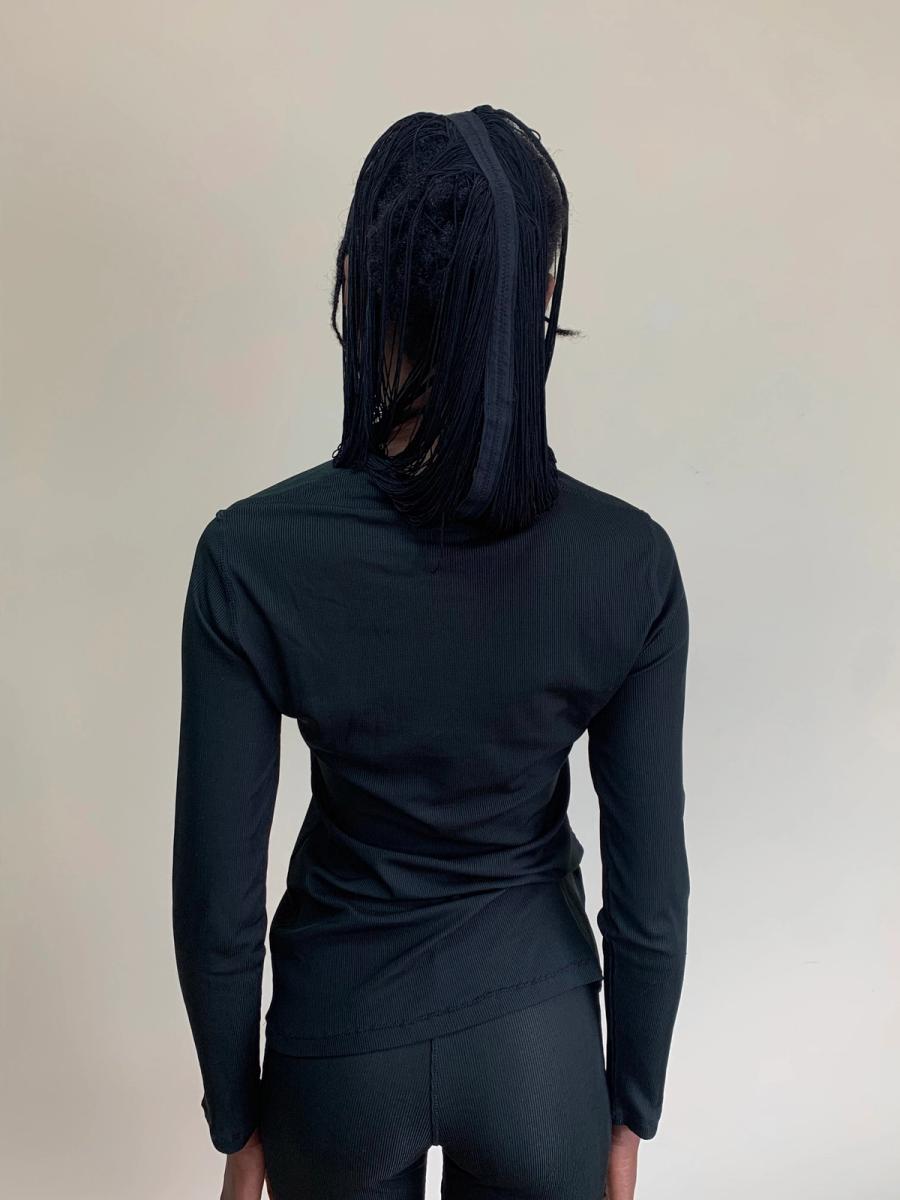 80s Gaultier Fringe Hood Set product image