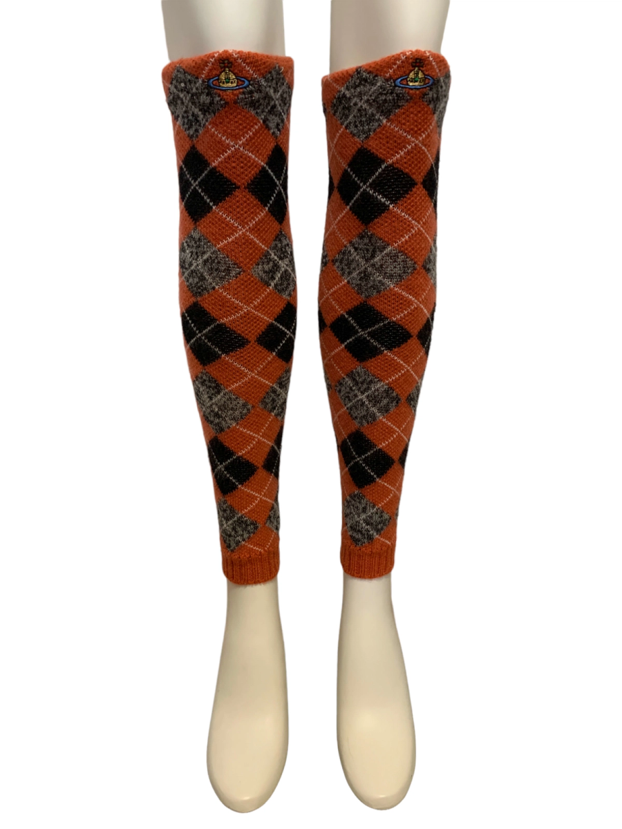 90s Vivienne Westwood Argyle Leg Warmers product image