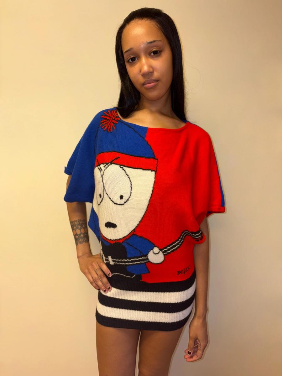 Vintage Castelbajac South Park Knit Dress product image