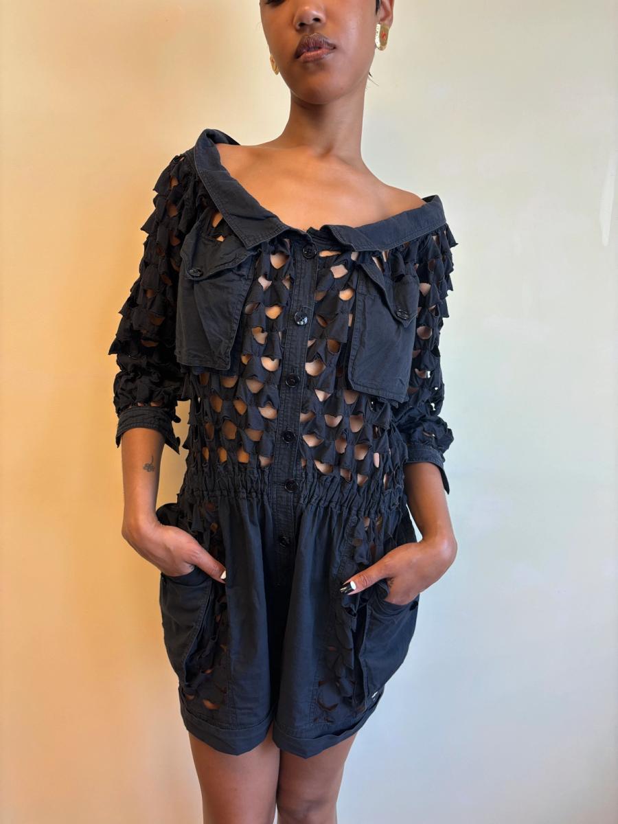 1984 Chantal Thomass Cutout Romper product image