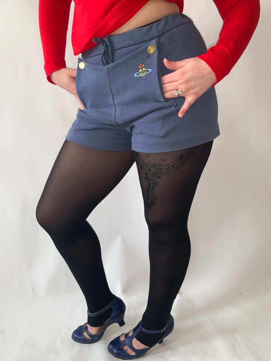 90s Vivienne Westwood Rare Flap-Front Shorts product image