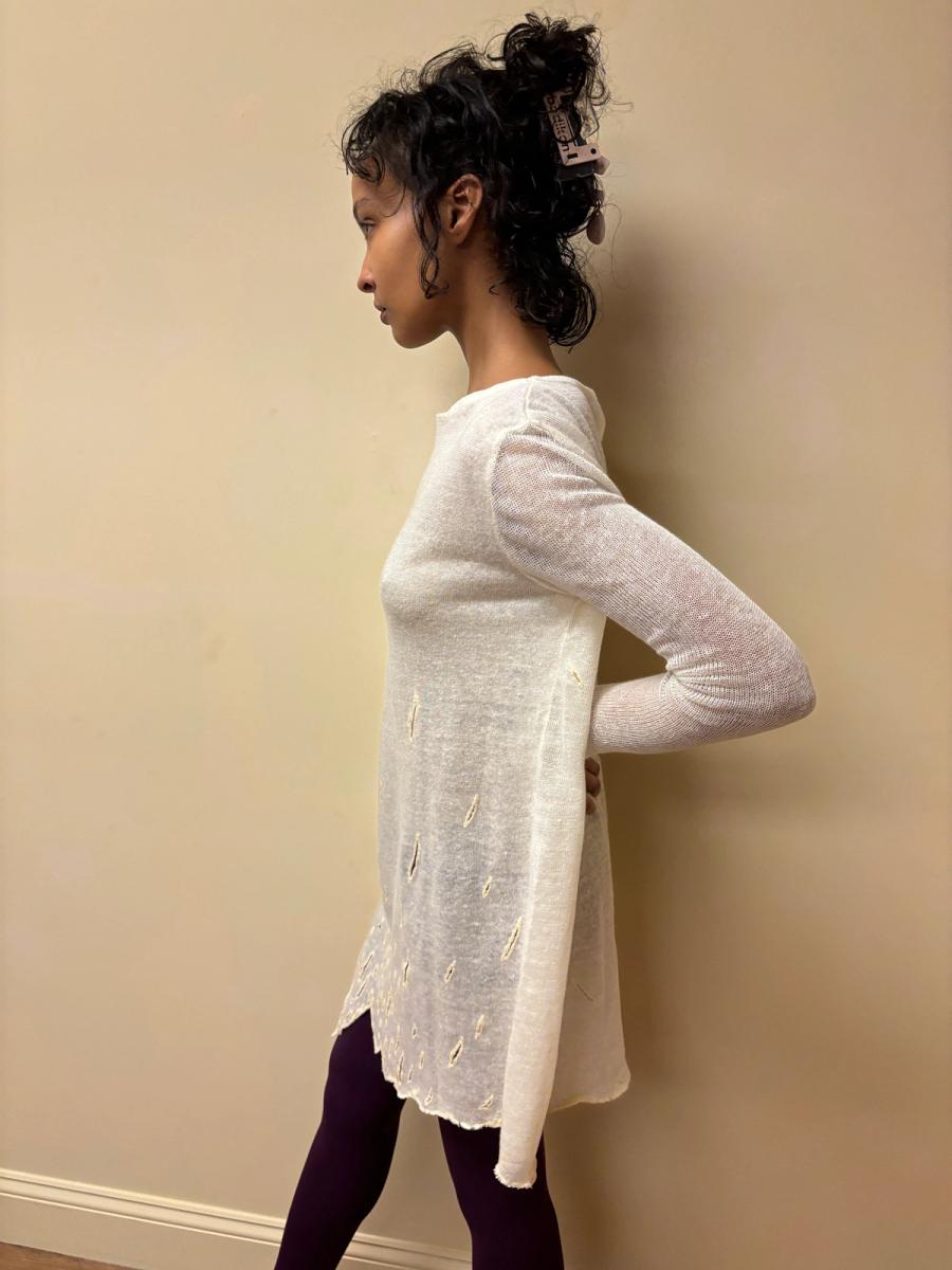 Krizia Faux Shredded Knit product image