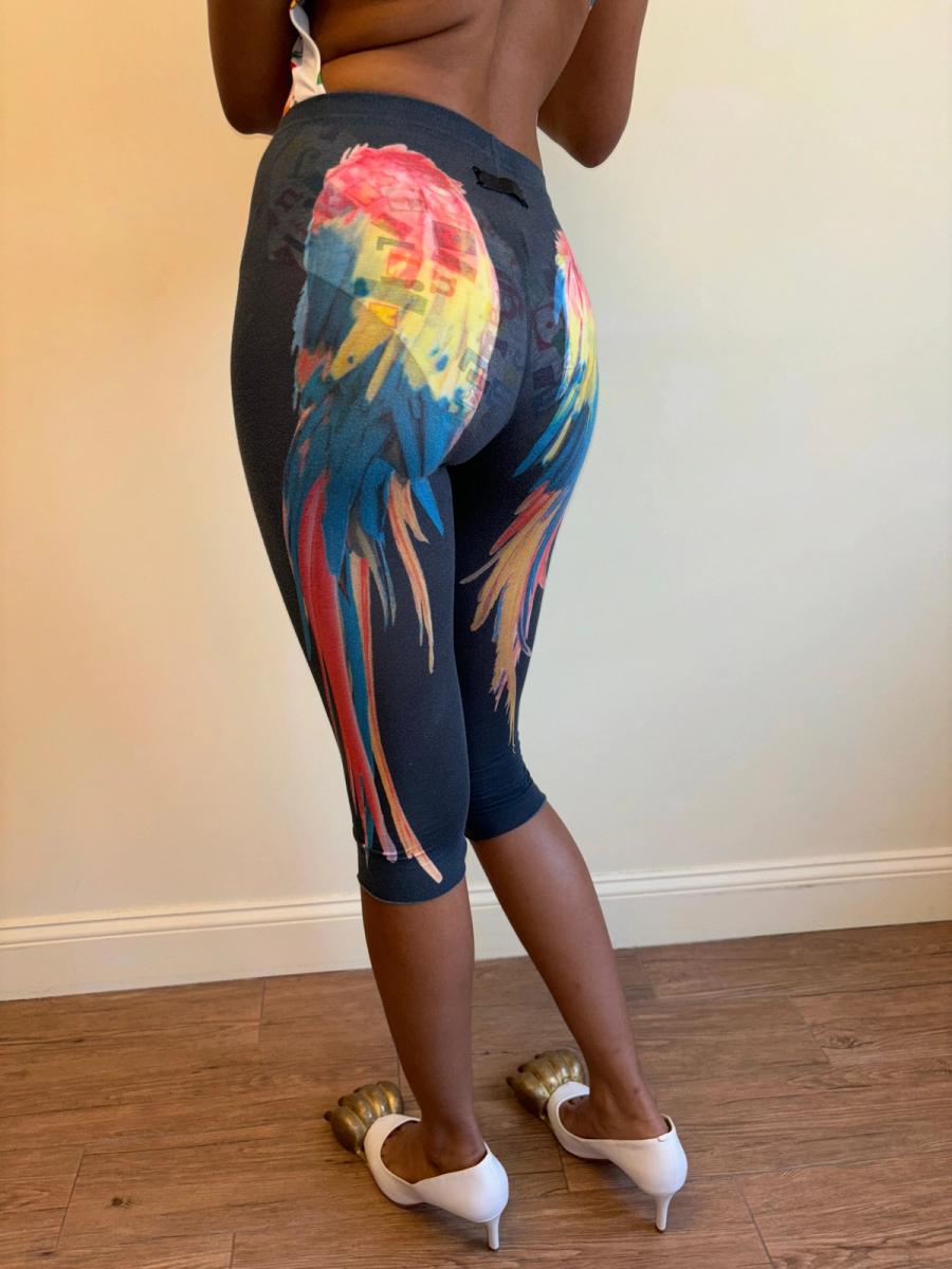 If Six Was Nine Bird Wing Capris