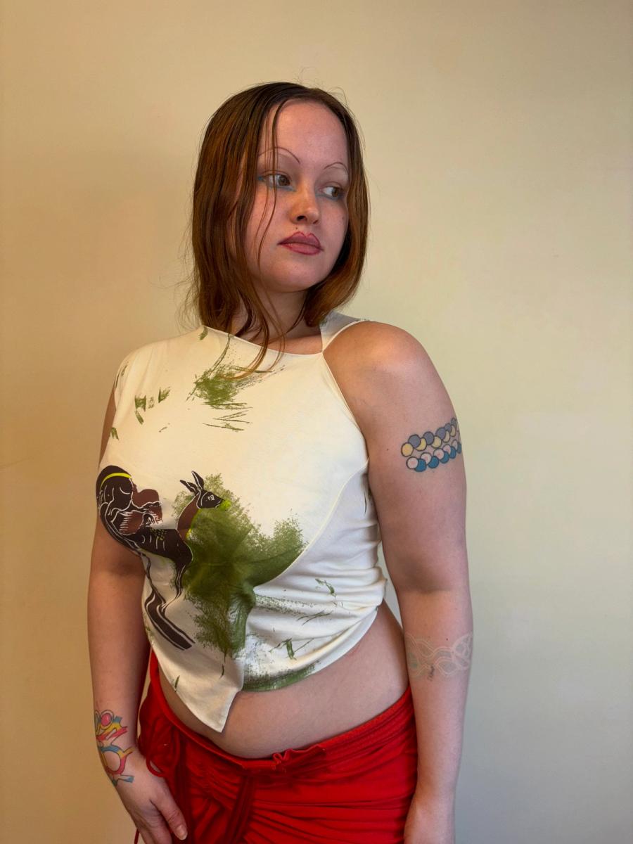 Vivienne Westwood SS 2000 Bestial Grass-Stained Top product image