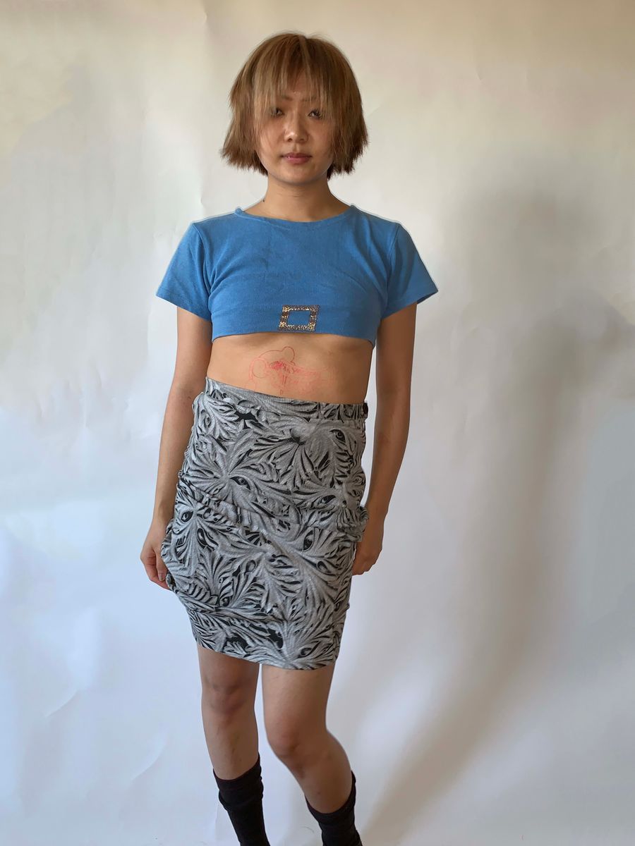 Vivienne Westwood Eye Acanthus Print Skirt product image