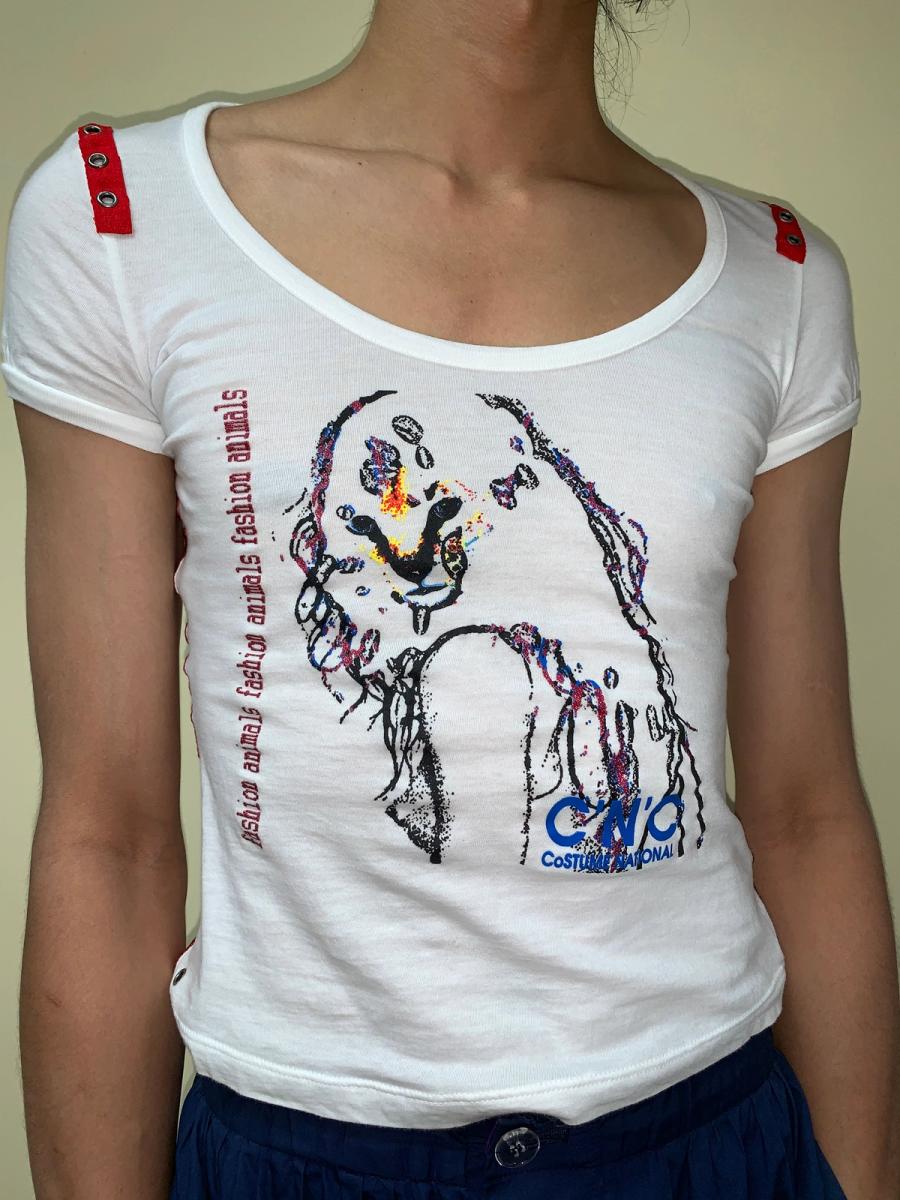 'Fashion Animals' Costume National Tee product image