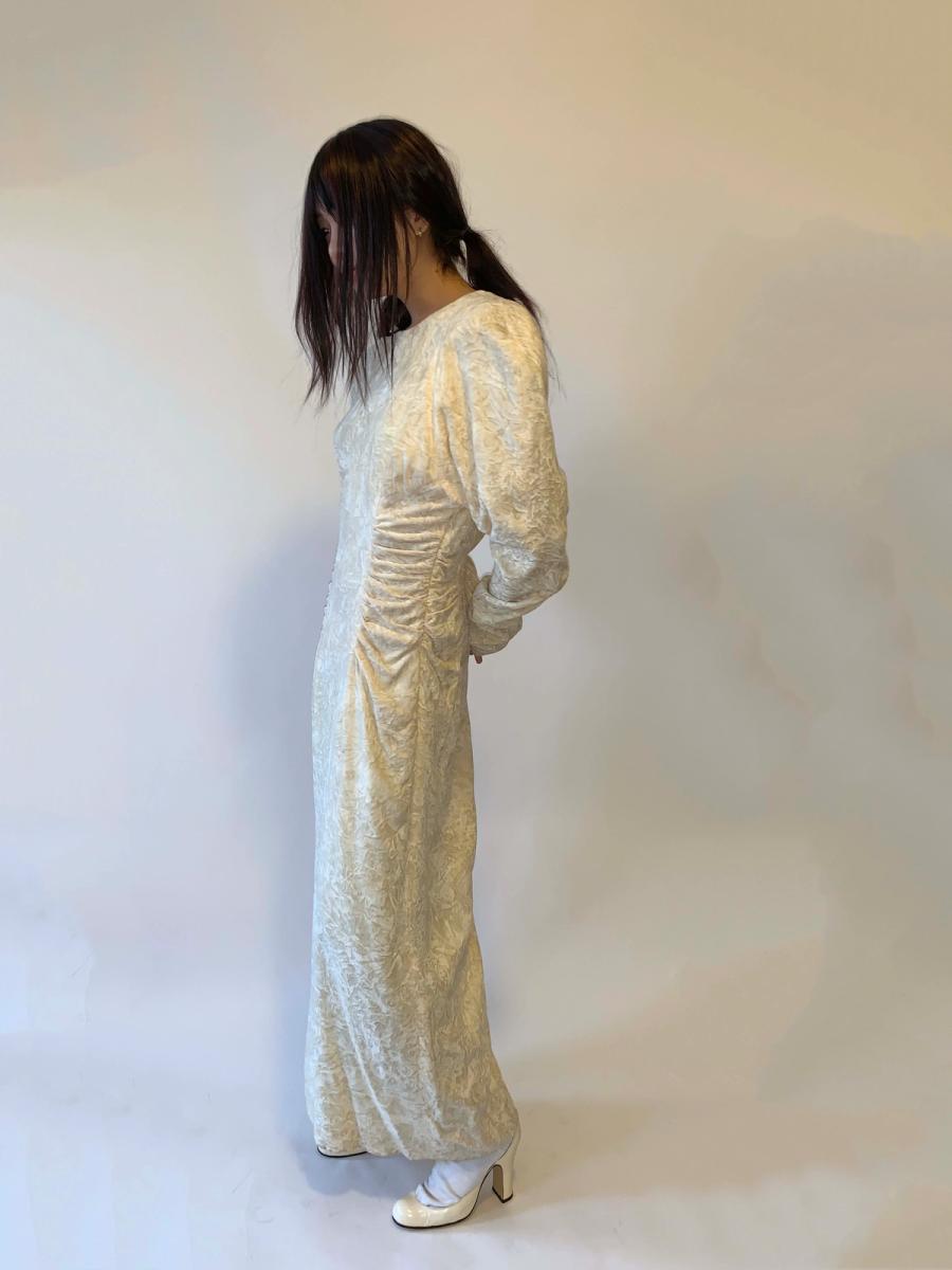 Matsuda 1980s Crushed Velvet Gown product image